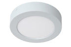 BRICE-LED - Plafonnière Badkamer - Ø 18 cm - LED Dimb. - 1x12W 3000K - IP44 - Wit