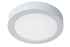 BRICE-LED - Plafonnier Salle de bain - Ø 24 cm - LED Var. - 1x15W 3000K - IP44 - Blanc