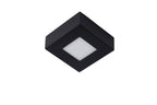 BRICE-LED - Ceiling light Bathroom - LED Dimmable - 1x8W 3000K - IP44 - Black