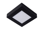 BRICE-LED - Ceiling light Bathroom - LED Dimmable - 1x15W 3000K - IP44 - Black