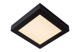 BRICE-LED - Ceiling light Bathroom - LED Dimmable - 1x22W 3000K - IP44 - Black