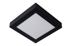BRICE-LED - Ceiling light Bathroom - LED Dimmable - 1x22W 3000K - IP44 - Black