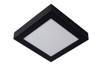 BRICE-LED - Ceiling light Bathroom - LED Dimmable - 1x22W 3000K - IP44 - Black