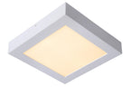 BRICE-LED - Plafonnière Badkamer - LED Dimb. - 1x22W 3000K - IP44 - Wit