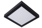 BRICE-LED - Plafonnier Salle de bain - LED Var. - 1x30W 3000K - IP44 - Noir