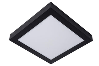 BRICE-LED - Plafonnier Salle de bain - LED Var. - 1x30W 3000K - IP44 - Noir