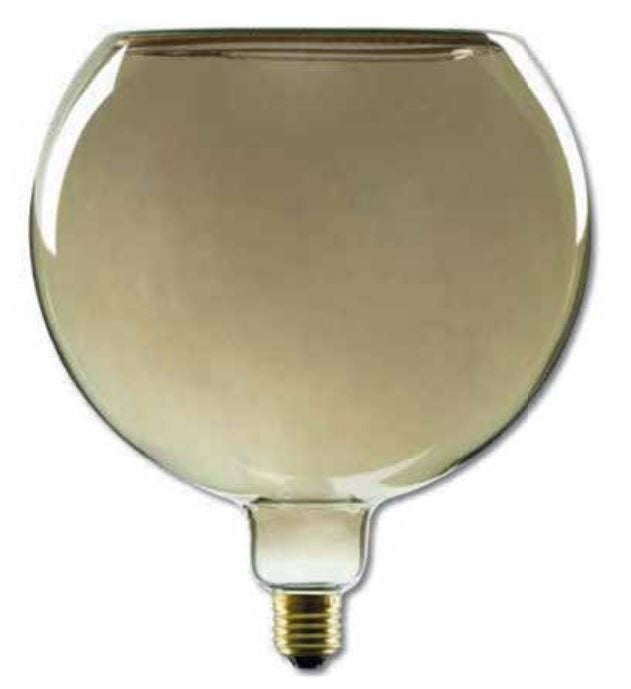 LED Floating globe 300 smoke grey E27 8W