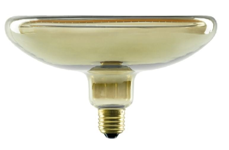 LED Floating reflector R200 smoke grey E27 6W