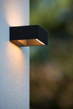 GOA - Applique murale Intérieur/Extérieur - LED - 1x10W 3000K - IP54 - Anthracite