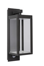CLAIRETTE - Applique murale Intérieur/Extérieur - LED - 1x13W 3000K - IP54 - Détecteur de mouvement et jour/nuit - Anthracite