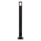 LAWFORD - Sokkellamp - LED - 1x6W 3000K - IP54 - Zwart