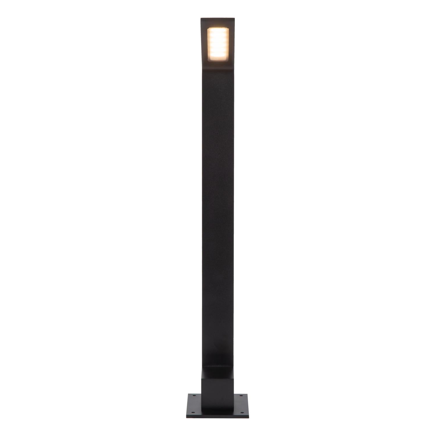 LAWFORD - Lampe socle - LED - 1x6W 3000K - IP54 - Noir