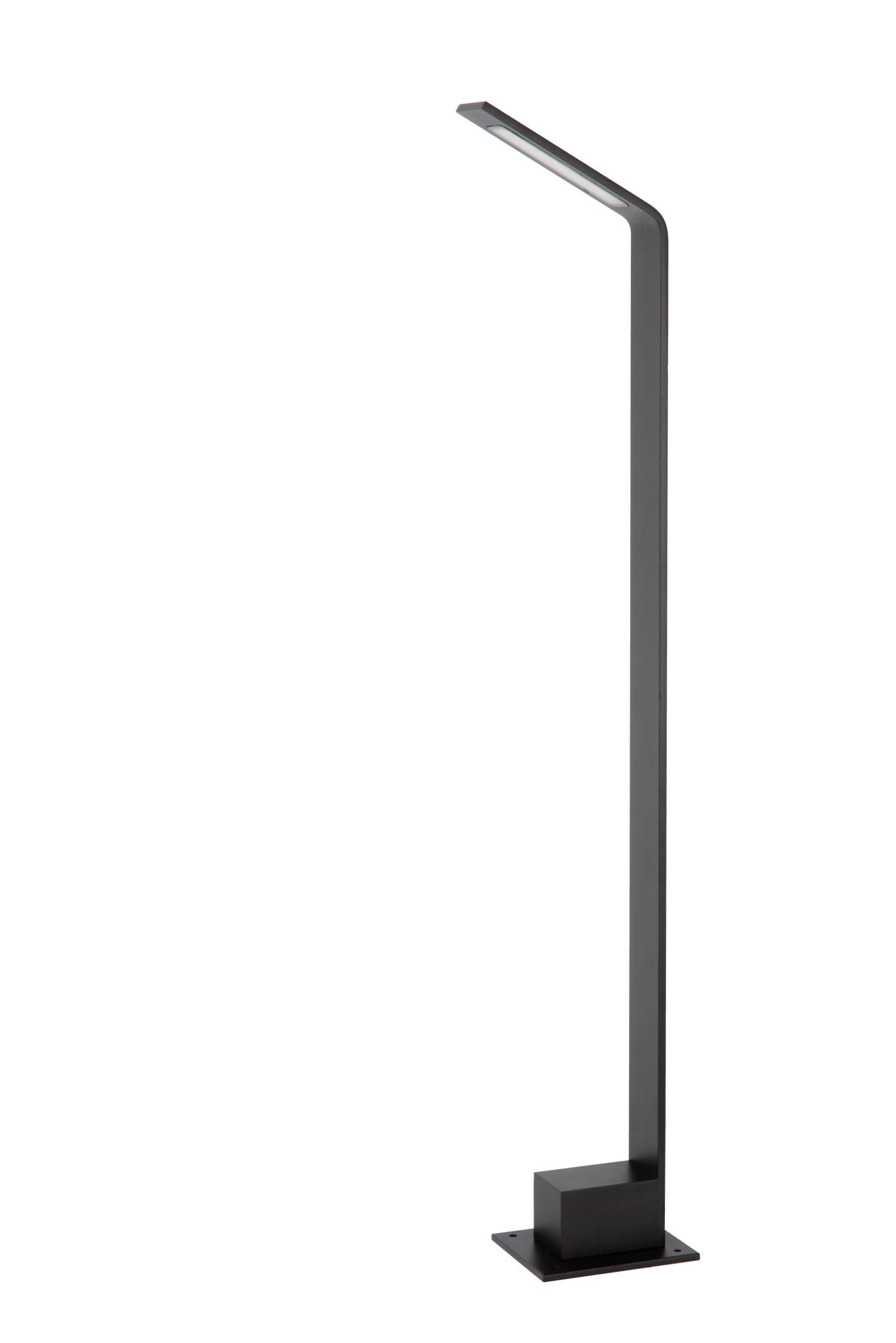 LAWFORD - Lampe socle - LED - 1x6W 3000K - IP54 - Noir