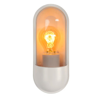 CAPSULE - Wandlamp Binnen/Buiten - 1xE27 - IP54 - Wit