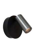 TONI - Oplaadbare Wandspot / Wandlamp - Accu/Batterij - Ø 8,1 cm - LED Dimb. - CCT - 1x2W 2700K/4000K - Magnetisch - Grijs ijzer