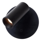TONI - Oplaadbare Wandspot / Wandlamp - Accu/Batterij - Ø 8,1 cm - LED Dimb. - CCT - 1x2W 2700K/4000K - Magnetisch - Zwart