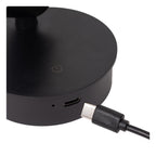 TONI - Oplaadbare Wandspot / Wandlamp - Accu/Batterij - Ø 8,1 cm - LED Dimb. - CCT - 1x2W 2700K/4000K - Magnetisch - Zwart