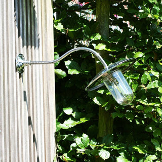Wandlamp buiten Elébase Wall 45°, brons