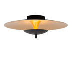 VULCAN - Plafonnière - Ø 35 cm - LED Dimb. - 1x9W 3000K - Zwart
