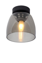 TYLER - Plafonnière Badkamer - Ø 16,1 cm - 1xG9 - IP44 - Zwart