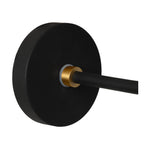 BEREND - Applique murale Salle de bain - 1xG9 - IP44 - Noir