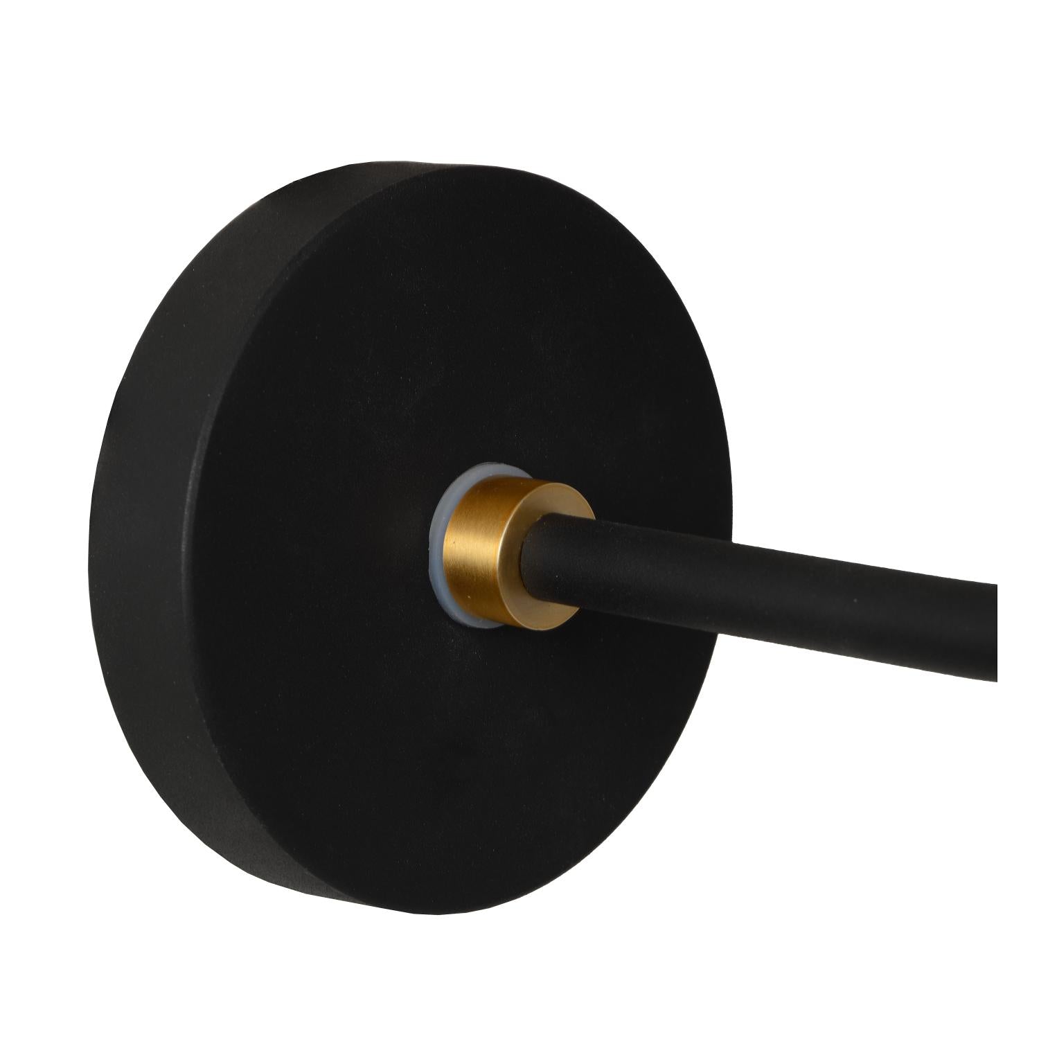 BEREND - Applique murale Salle de bain - 1xG9 - IP44 - Noir