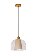 GUNHILD - Suspension - Ø 24 cm - 1xE27 - Transparent