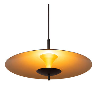 VULCAN - Hanglamp - Ø 47 cm - LED Dimb. - 1x9W 3000K - Zwart