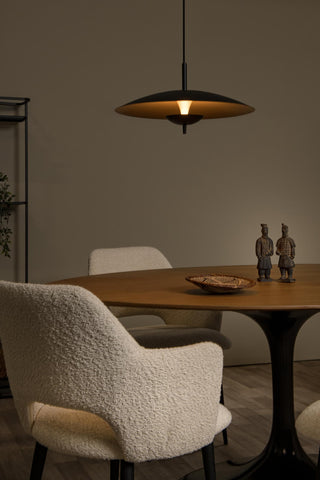 VULCAN - Hanglamp - Ø 47 cm - LED Dimb. - 1x9W 3000K - Zwart