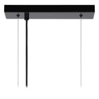 SURTUS - Pendant light - 4xE27 - Black