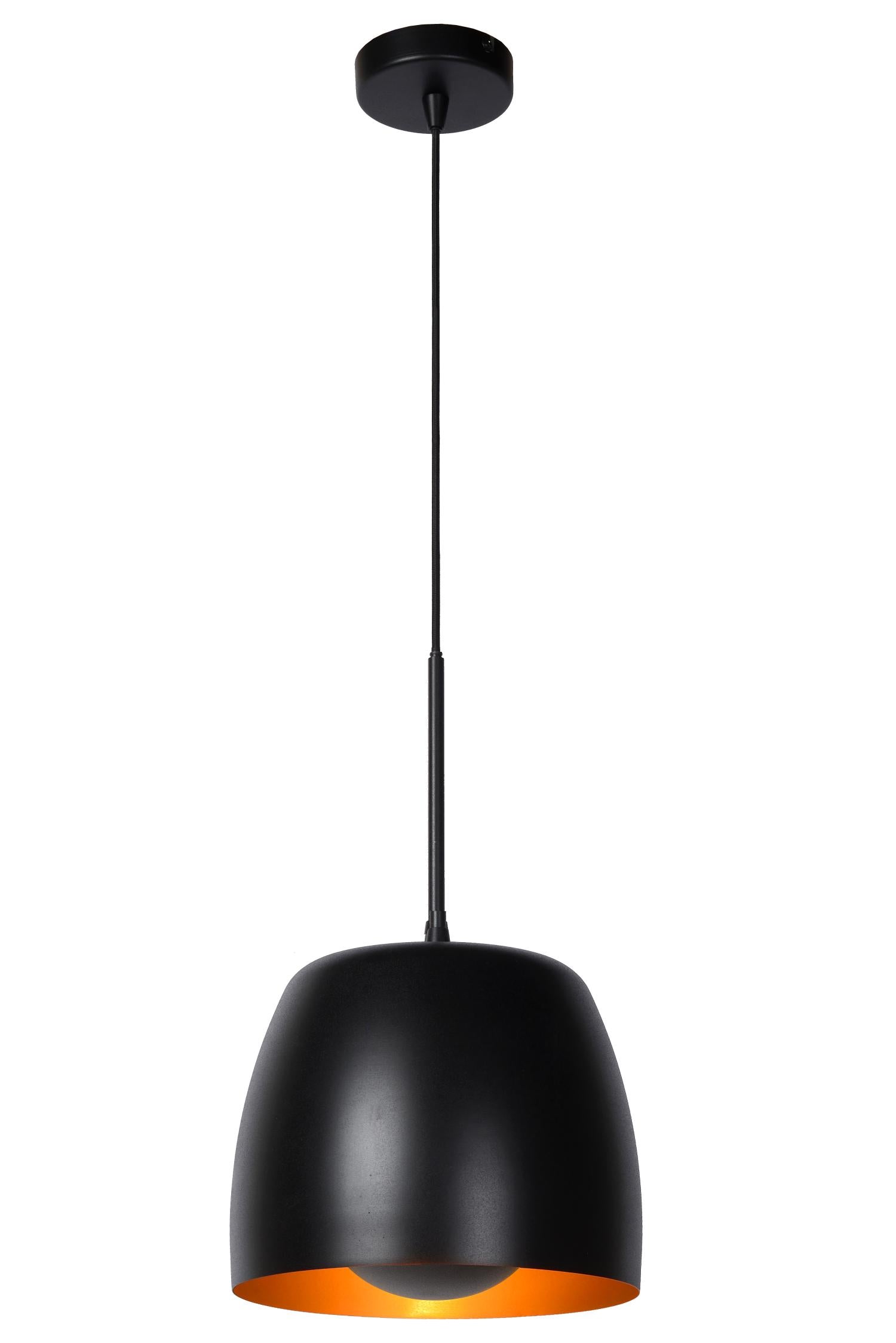 NOLAN - Suspension - Ø 24 cm - 1xE27 - Noir