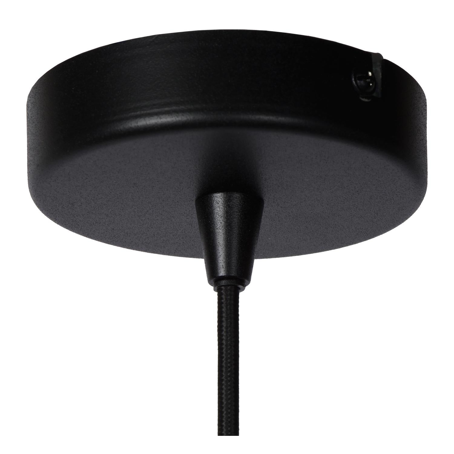 NOLAN - Suspension - Ø 24 cm - 1xE27 - Noir