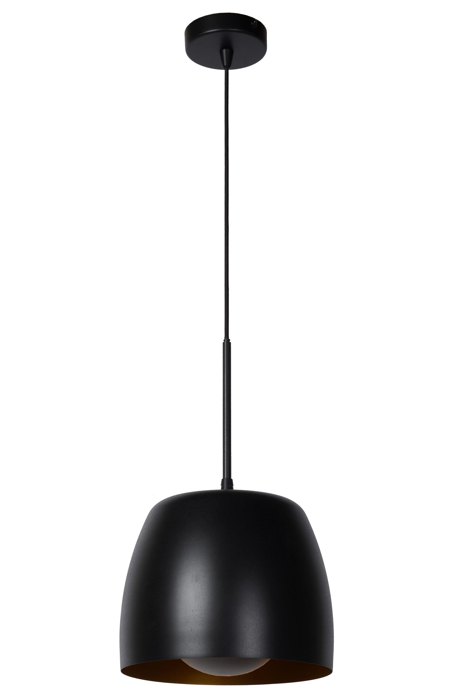 NOLAN - Suspension - Ø 24 cm - 1xE27 - Noir