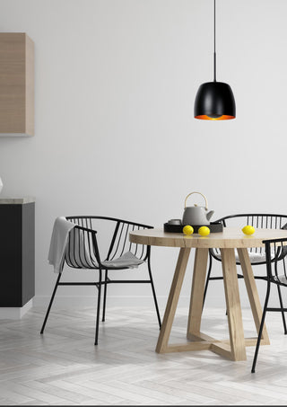 NOLAN - Suspension - Ø 24 cm - 1xE27 - Noir