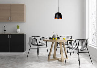 NOLAN - Suspension - Ø 24 cm - 1xE27 - Noir