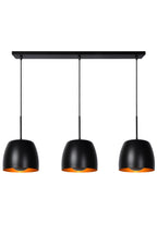 NOLAN - Hanglamp - 3xE27 - Zwart