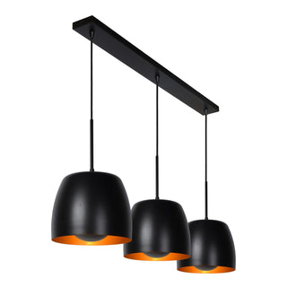 NOLAN - Hanglamp - 3xE27 - Zwart