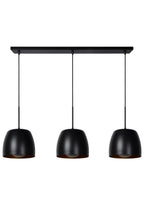 NOLAN - Hanglamp - 3xE27 - Zwart