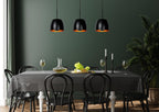 NOLAN - Hanglamp - 3xE27 - Zwart
