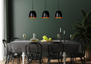 NOLAN - Hanglamp - 3xE27 - Zwart