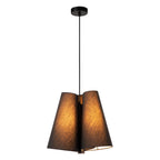 GREGORY - Hanglamp - Ø 34,3 cm - 3xE27 - Zwart