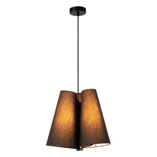 GREGORY - Hanglamp - Ø 34,3 cm - 3xE27 - Zwart