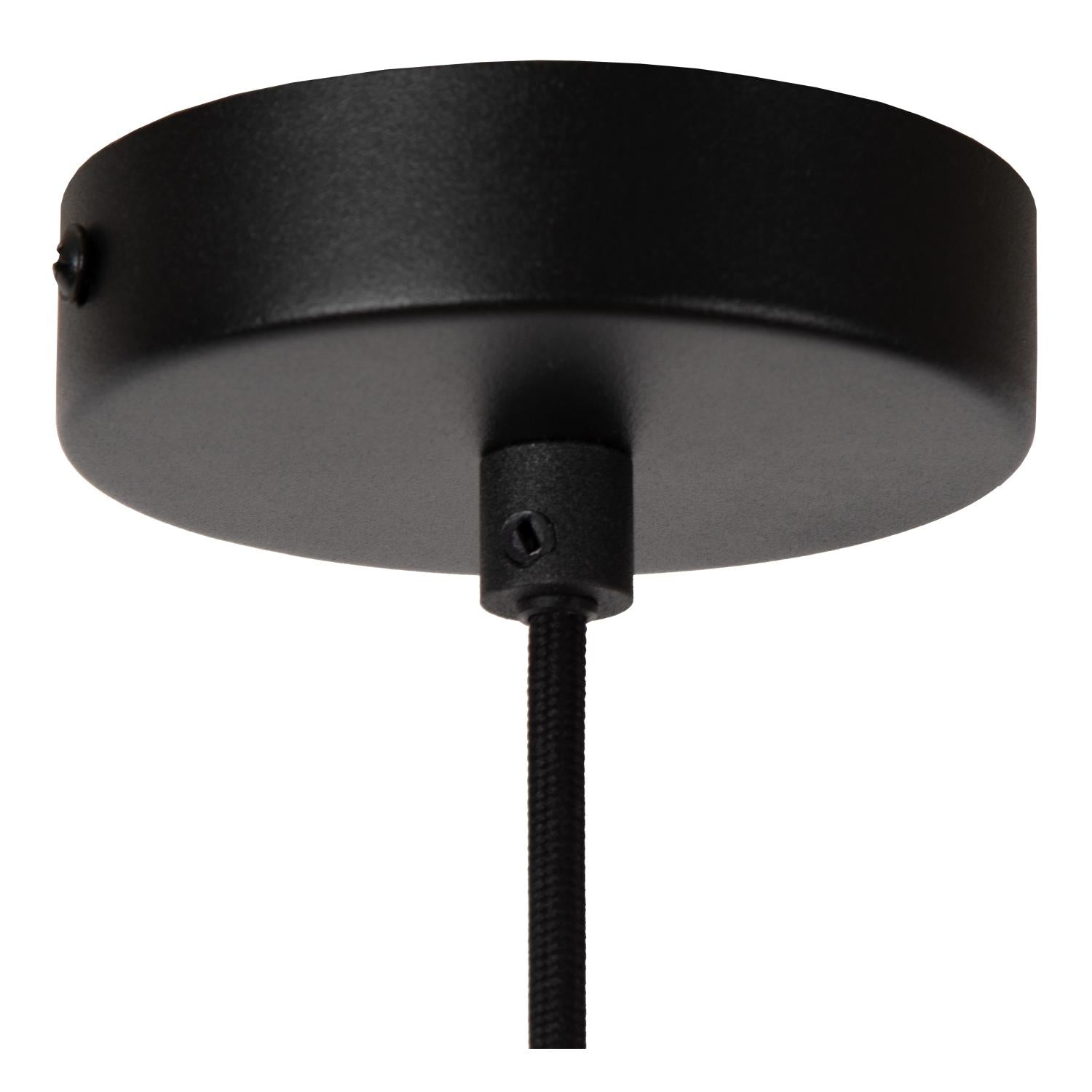 GREGORY - Hanglamp - Ø 34,3 cm - 3xE27 - Zwart
