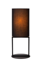 HERMAN - Lampe de table - Ø 20 cm - 1xE27 - Noir