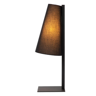 GREGORY - Tafellamp - 1xE27 - Zwart