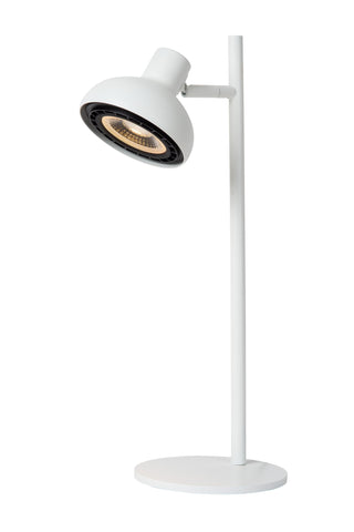 SENSAS - Lampe de bureau - Ø 18 cm - 1xGU10 (ES111) - Blanc