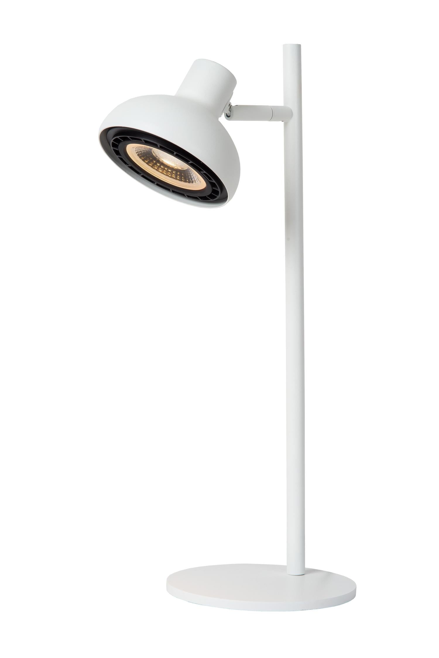 SENSAS - Lampe de bureau - Ø 18 cm - 1xGU10 (ES111) - Blanc