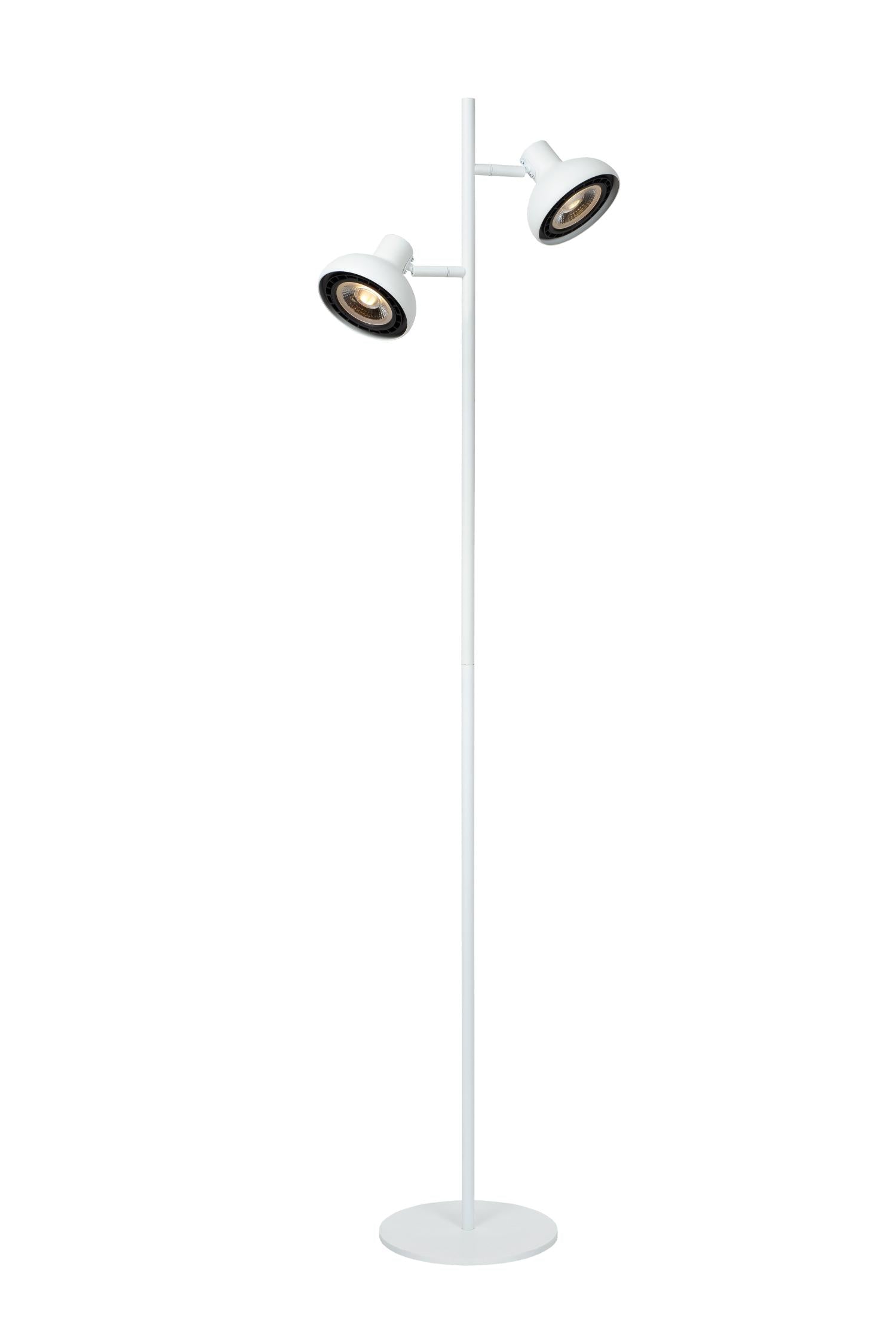 SENSAS - Vloerlamp - 2xGU10 (ES111) - Wit