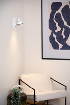 SENSAS - Lampe de chevet / Applique murale - 1xGU10 (ES111) - Blanc