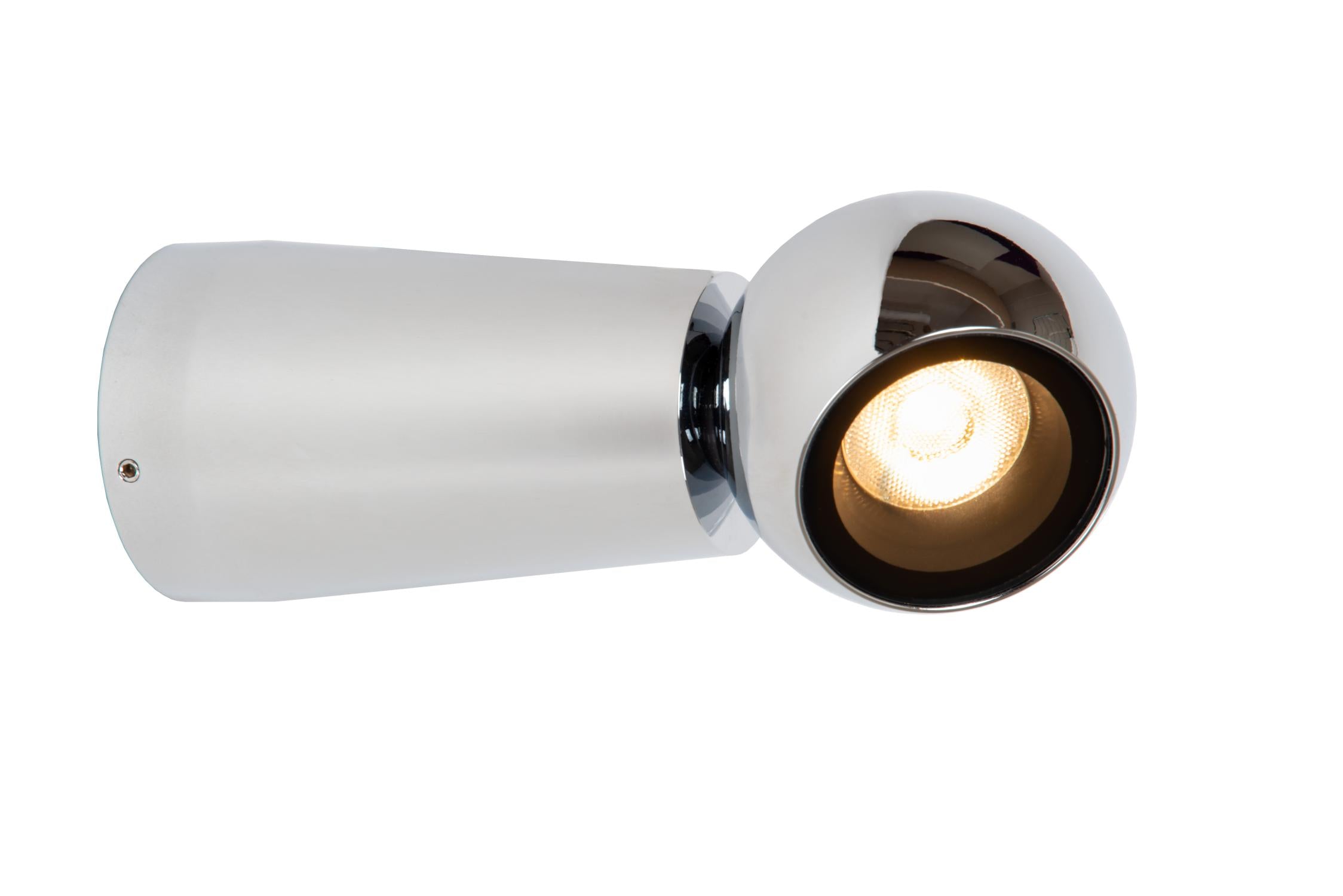 IPSOS - Wall light Bathroom - LED - 1x6W 2700K - IP54 - Chrome